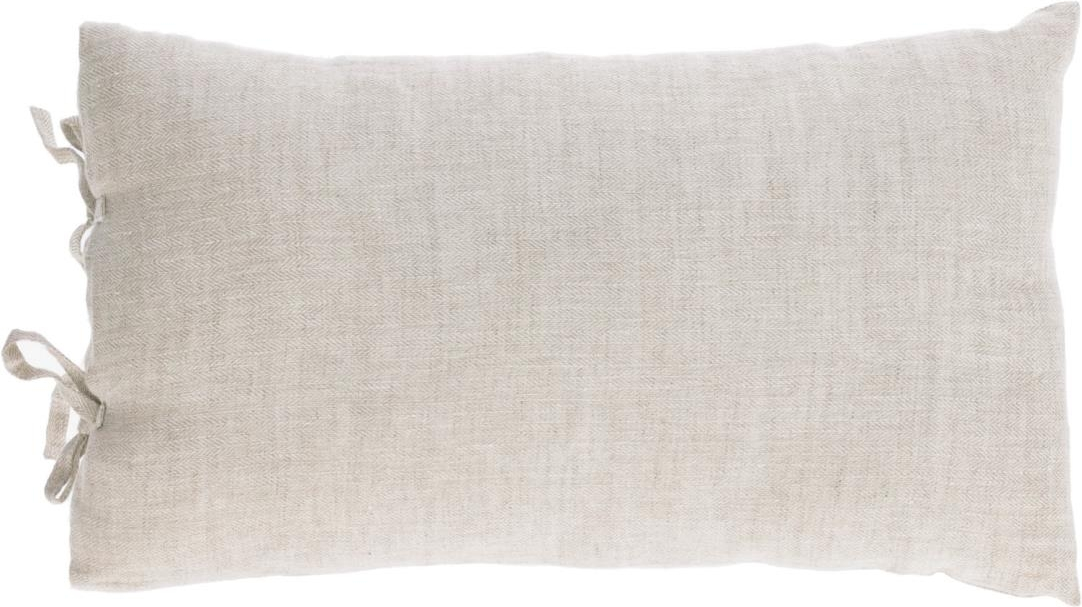 Pudebetræk / pudevår Kave Home Tazu 30Ã50 cm beige 100% naturhør