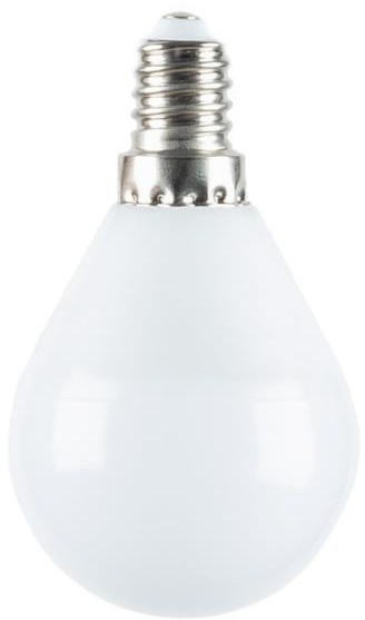LED-pære E14 Kave Home Bulb - justerbar 4W 2700K 440 lm rund hvid glas  -  moderne nordisk design