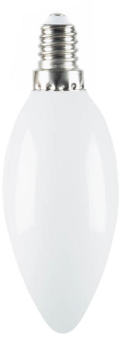 Filament LED-pære E14 Kave Home Bulb Oval 4W 2700K Klar glas