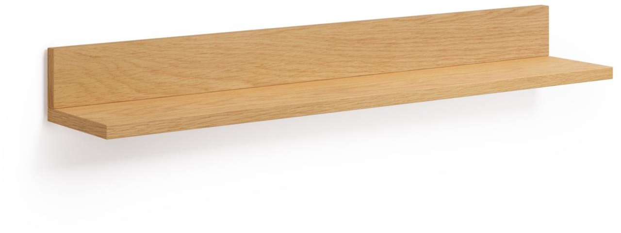 Væghylde Kave Home Abilen natur 80Ã15Ã9 cm opbevaringshylde MDF egefiner FSC nordisk moderne design