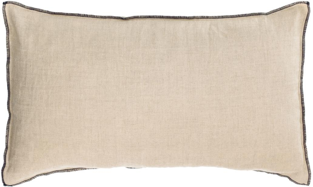 Pudebetræk Kave Home Elea 100% linned 30x50 cm beige
