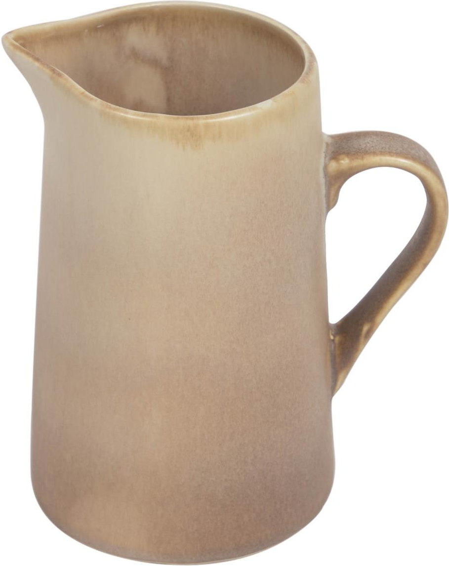 Keramisk mælkekande Kave Home Vreni 1 l beige