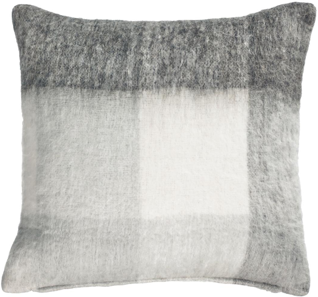 Pudebetræk til pyntepude Kave Home Catarina i mohair 45Ã45 cm  -  multifarvet nordisk design