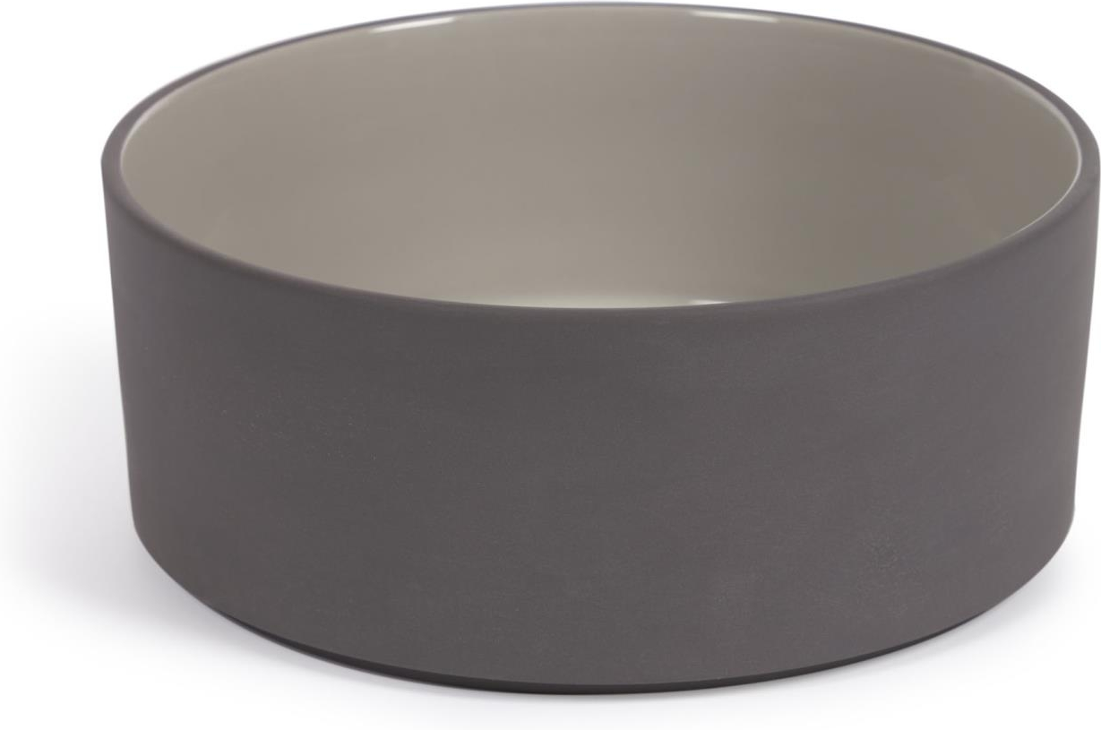 Skål/serveringsskål Kave Home Thianela Ø25 cm grå keramik