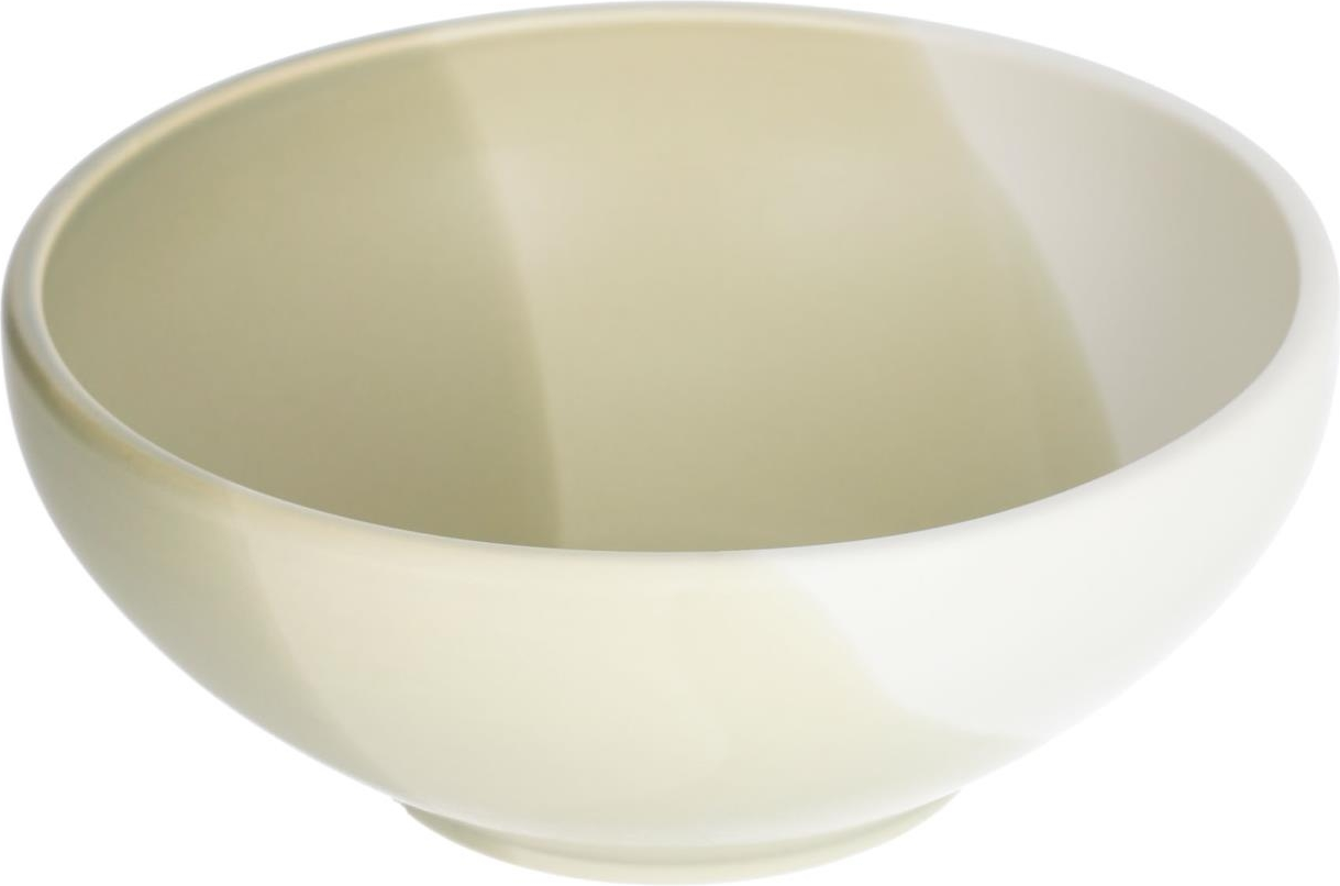 Skål i porcelæn Kave Home Sayuri Ø24 cm, 2 L  -  grøn/hvid