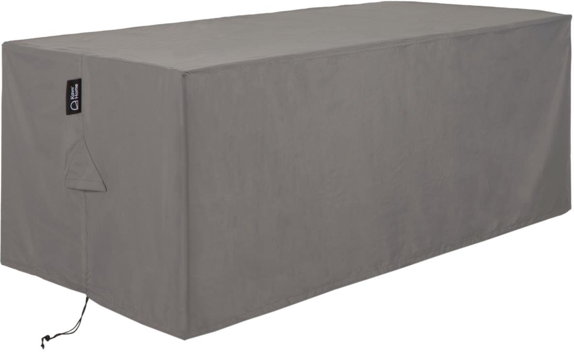 Beskyttelsesbetræk til udendørs sofa Kave Home Iria 210x105 cm  -  vandtæt UV-bestandigt grå polyester