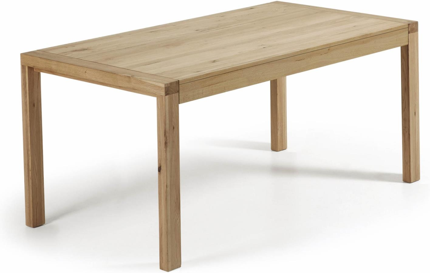 Spisebord med udtræk udtræksbord Kave Home Briva 180-230 cm natur egetræ