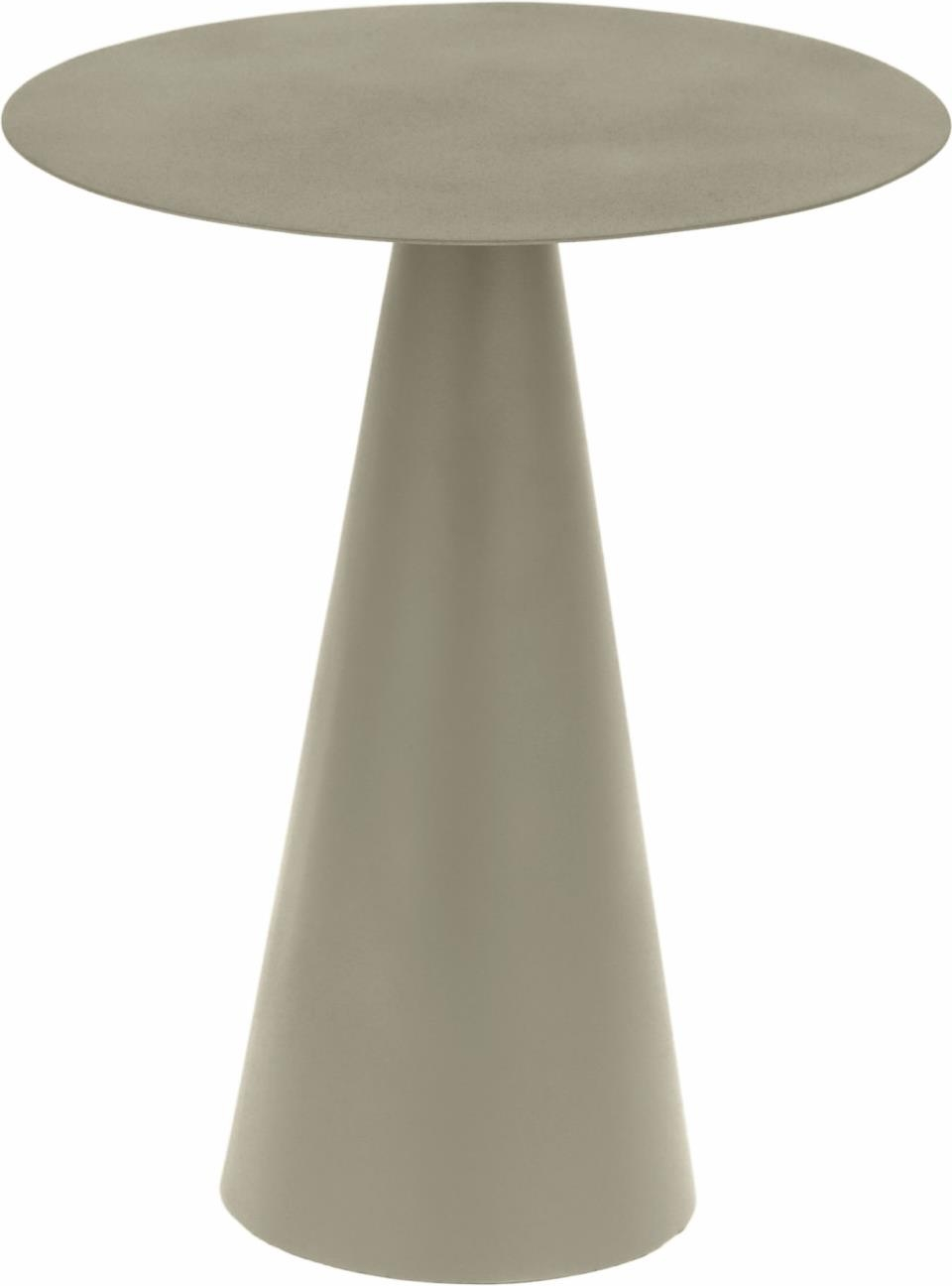 Sidebord Kave Home Shirel småbord H49 x 40 x 40 cm grøn metal