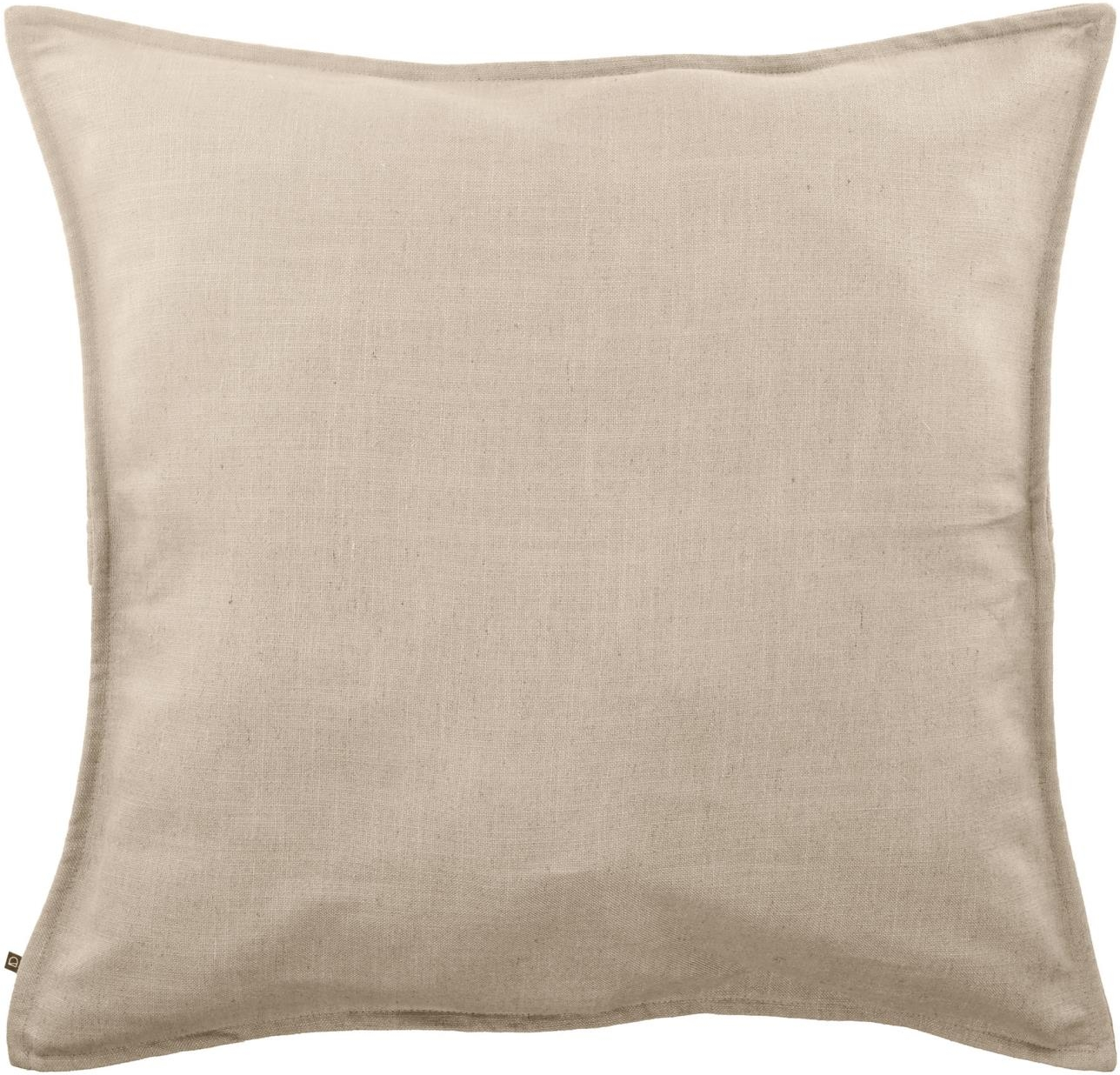 Pudebetræk Kave Home Blok 60x60 cm beige hør