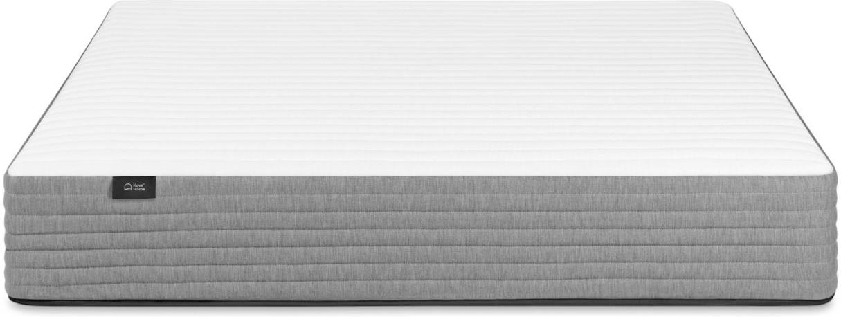 Pocketfjermadras Kave Home Juno 135x190 cm hvid/grå