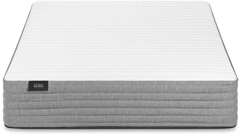 Skummadras Kave Home Yoko Air GelÂ® Adaptive Foam 90Ã190Ã22 cm hvid/grå