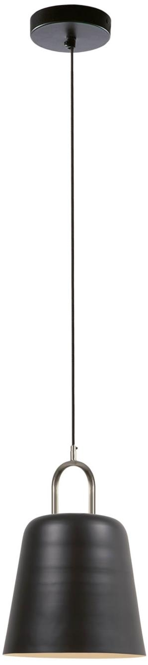 Pendellampe Kave Home Daian sort/guld moderne nordisk loftlampe i metal med E27 fatning