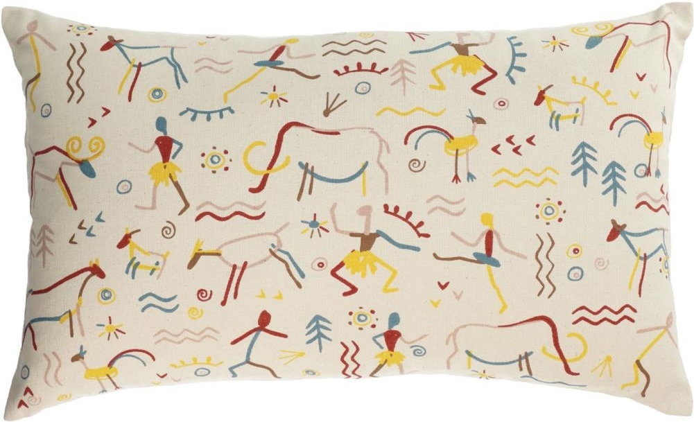 Pudebetræk Kave Home Itzayana 30x50 cm flerfarvet bomuld