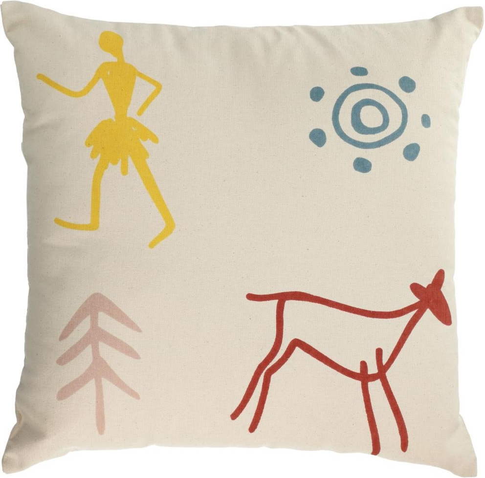 Pudebetræk Kave Home Itzayana 45Ã45 cm flerfarvet bomuld