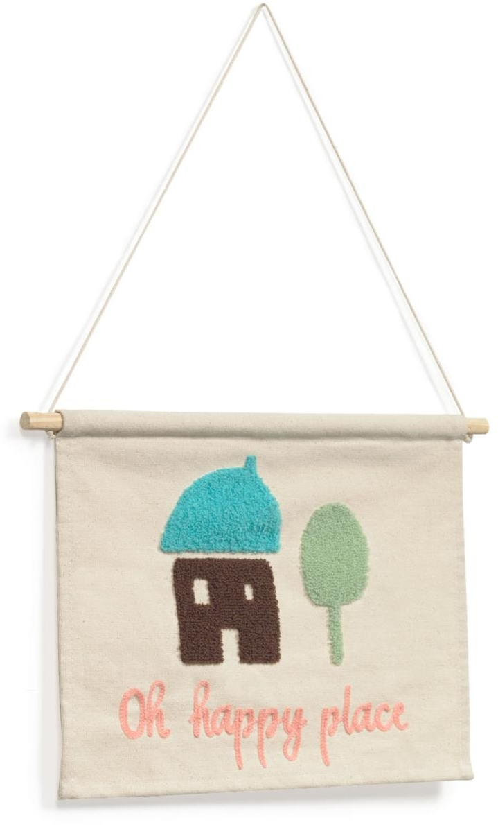 Børnevægophæng Kave Home Leshy  -  100% bomuld flerfarvet nordisk design