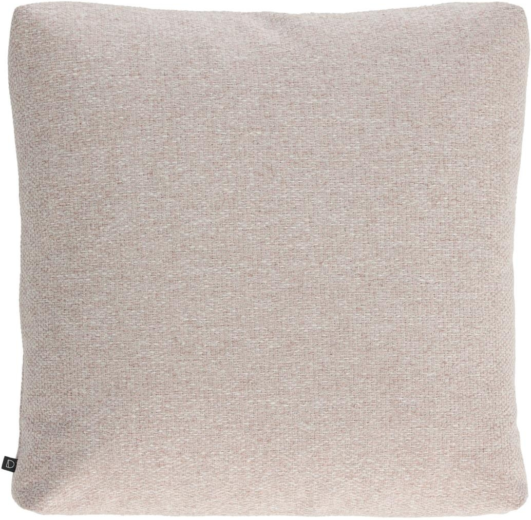 Pudebetræk til pyntepude Kave Home Galene 45x45 cm chenille beige