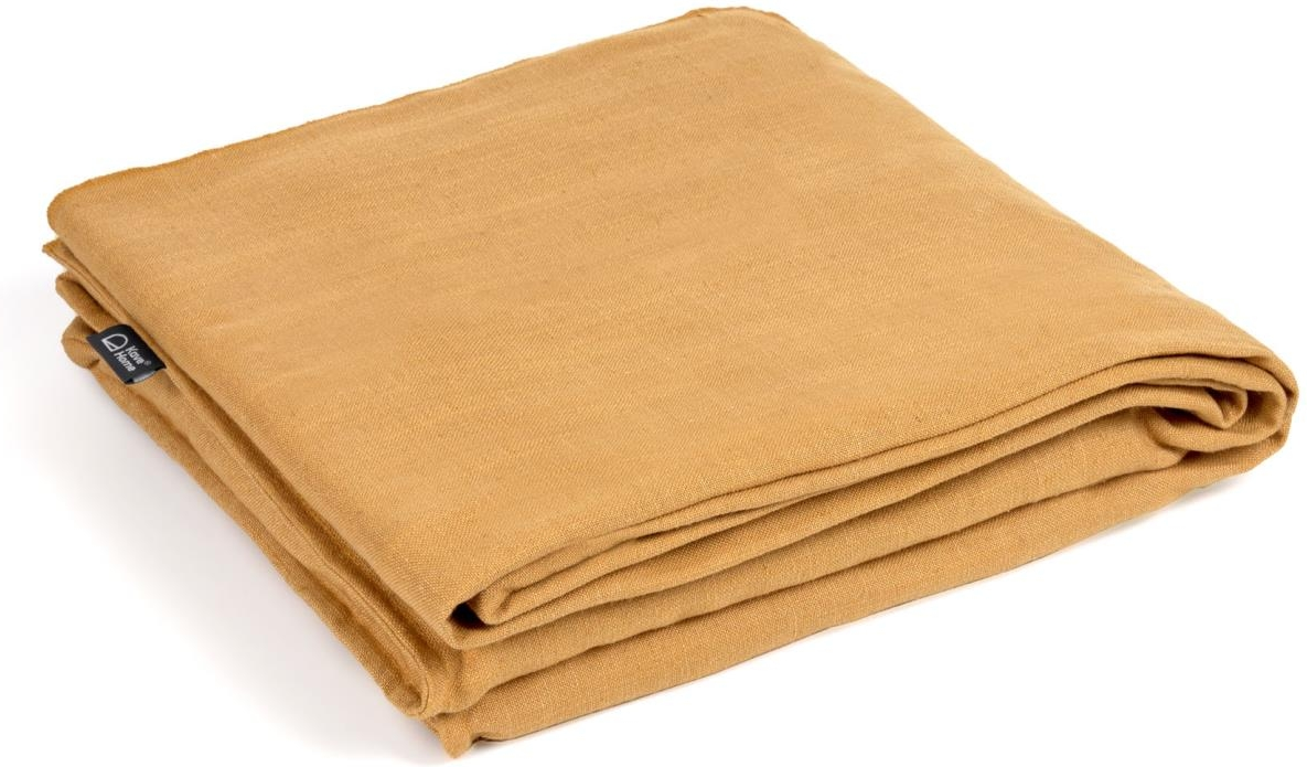 Sofabetræk Kave Home Blok til 2-personers sofa med venstrevendt chaiselongue sennep B174ÃL240