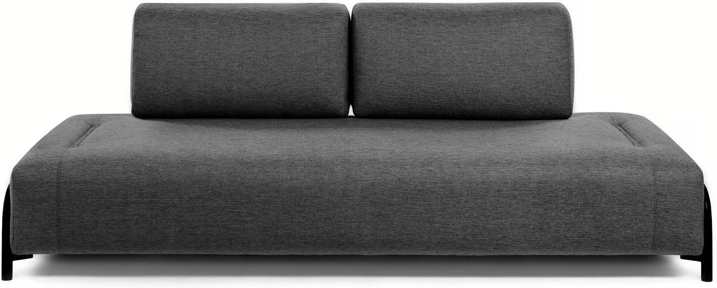 3-personers sofa Kave Home Compo i sort stof  -  designersofa af Oscar Doll