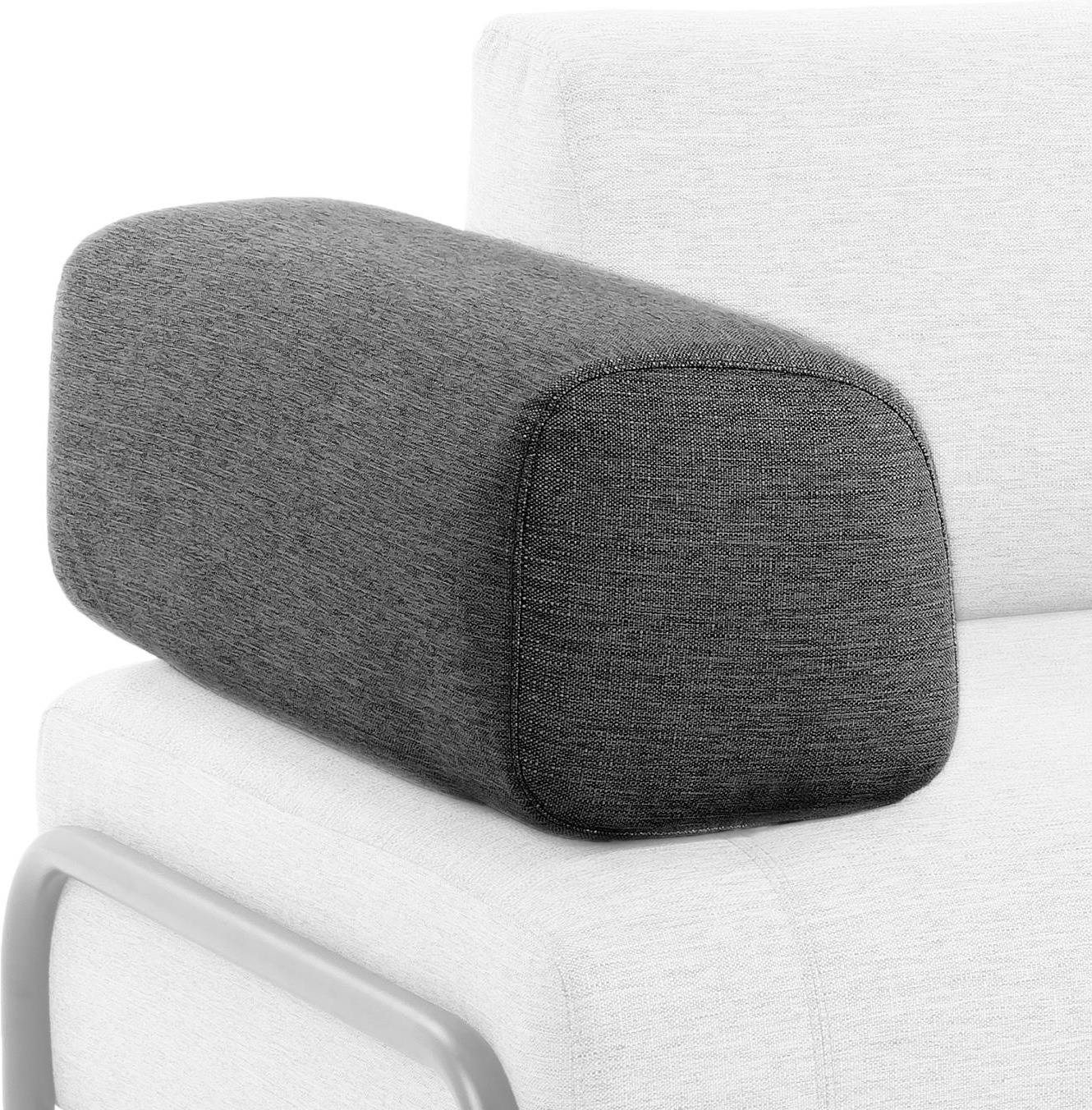Pude til sofa Kave Home Compo  -  sort 31Ã84Ã32 cm