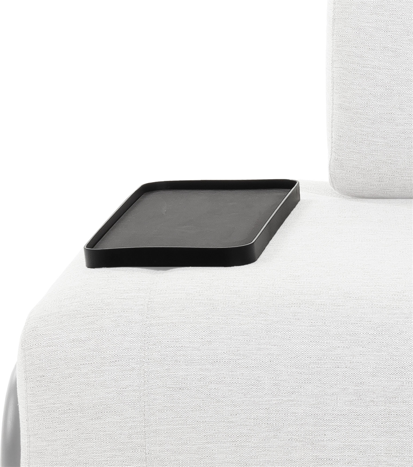 Sofabakke Kave Home Compo sort 54 x 21 cm