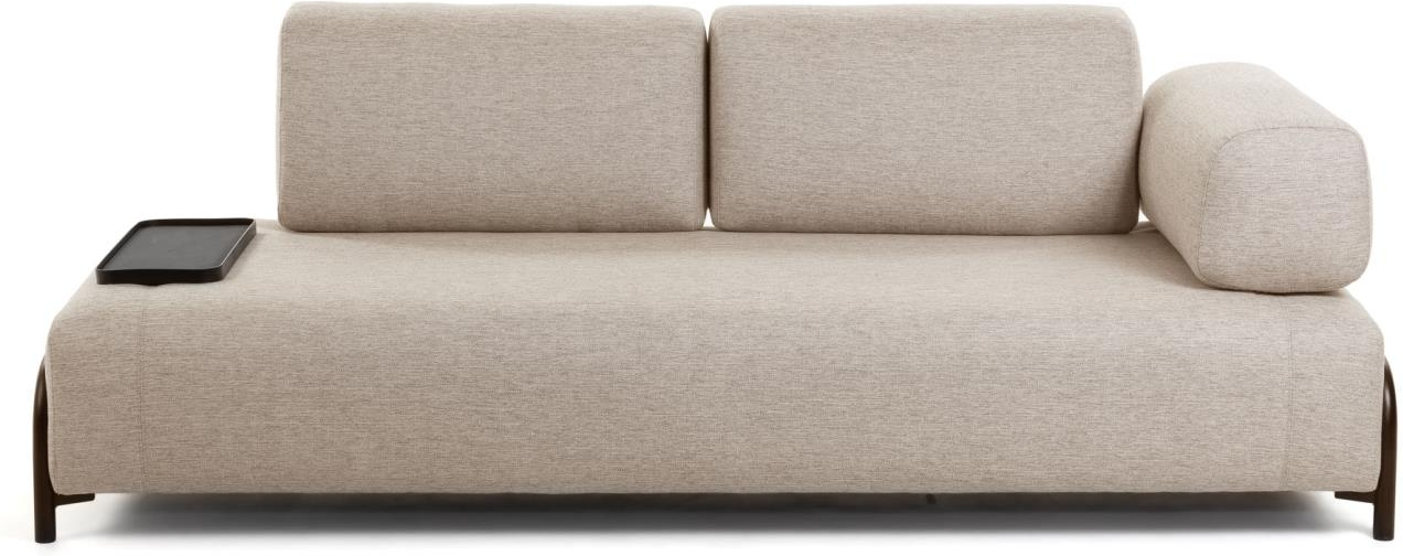 3-personers sofa Kave Home Compo beige nordisk design H82x232x98 cm