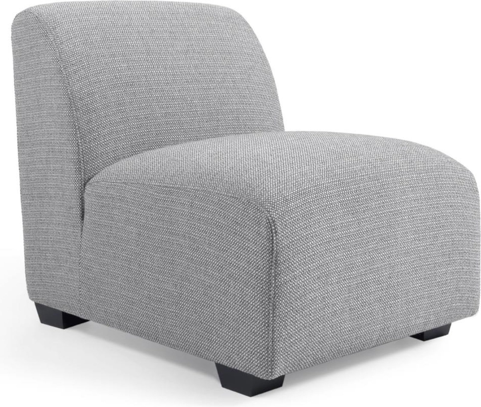 Byg-selv modulsofa Kave Home Legara med gråt pletresistent stof H73xB62xL84 cm