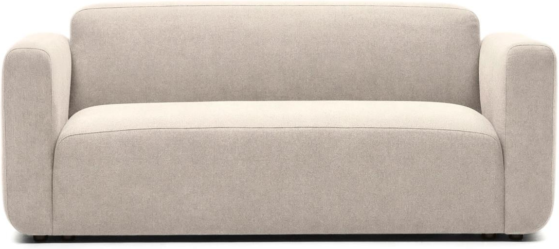 2-personers modulsofa Kave Home Neom  -  beige interlock vævet stof, modulært system, nordisk design