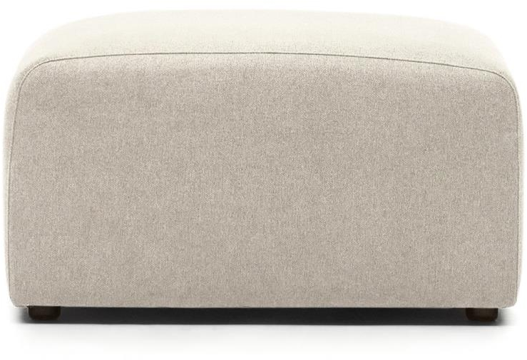 Fodskammel/puf Kave Home Neom beige 75x65x40 cm