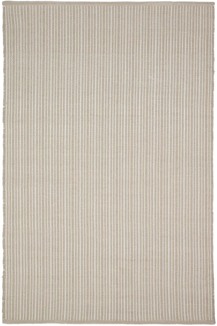 Gulvtæppe Kave Home Canyet 160x230 cm  -  bæredygtigt 100% genanvendt PET, beige