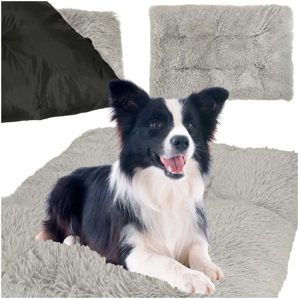 Hundeseng XXL grå 110x75cm