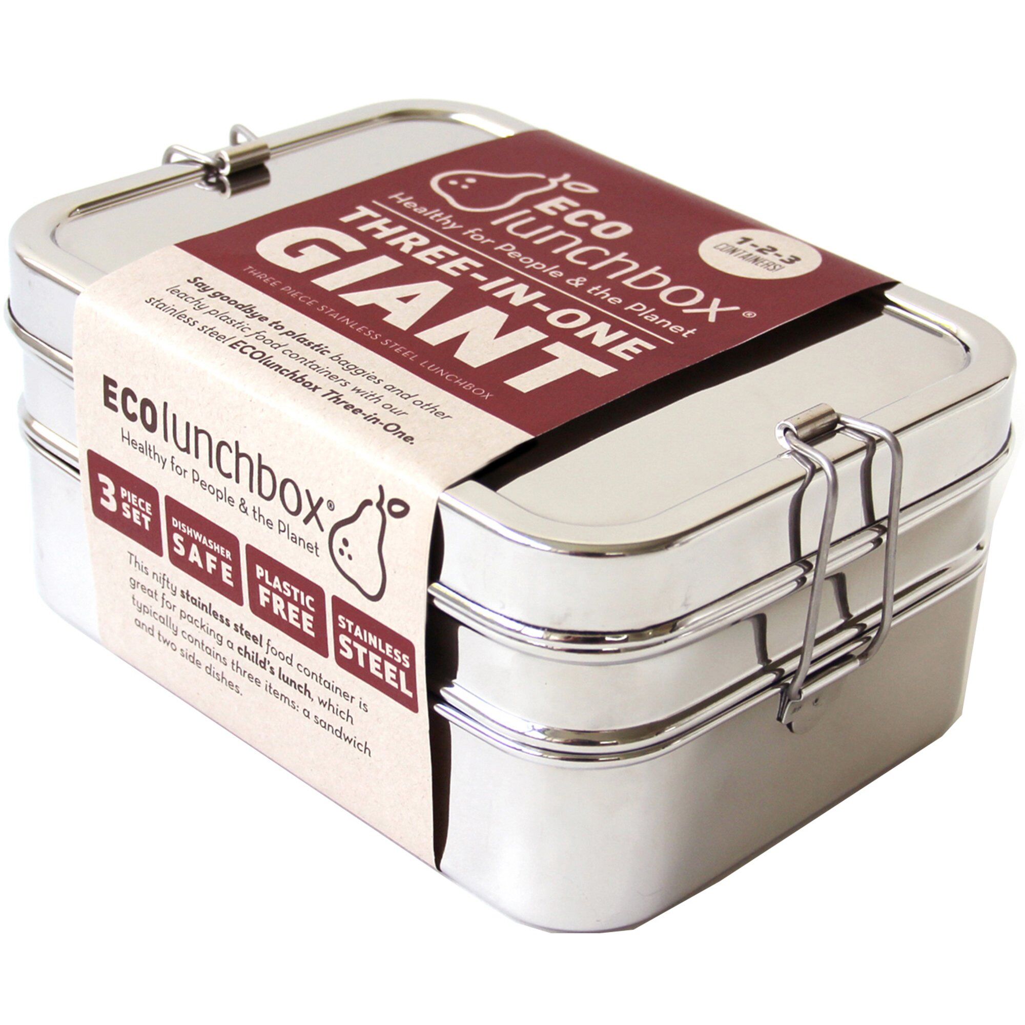 Eco lunchbox 3-in-1 giant madkasse