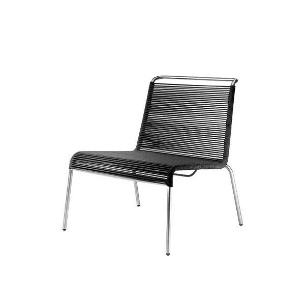 FDB Møbler M20L Teglgaard lounge snorestol - Sort  : Erling Christensen Møbler