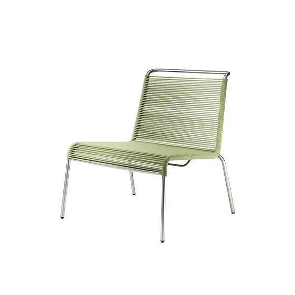 FDB Møbler M20L Teglgaard lounge snorestol - Grøn  : Erling Christensen Møbler