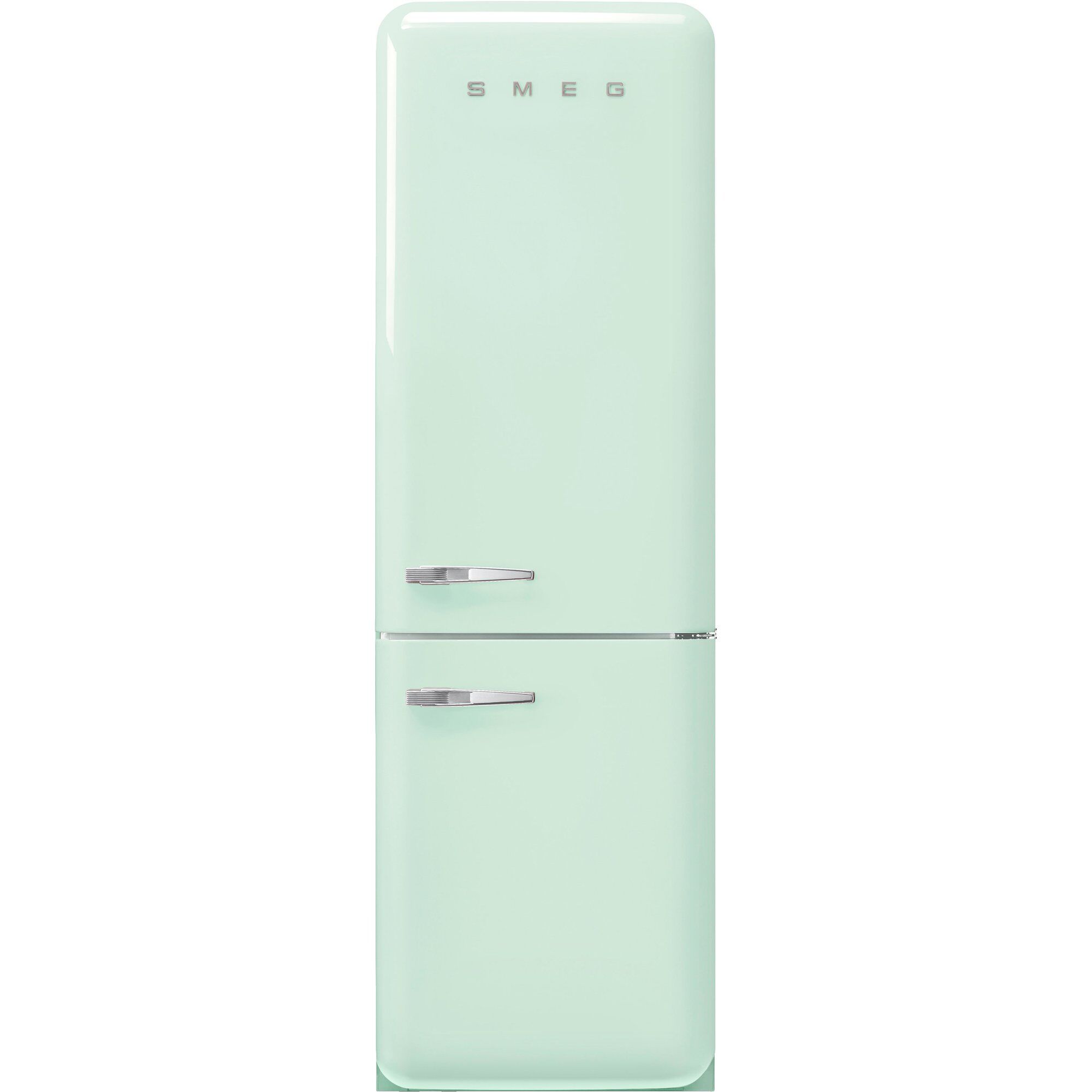 Smeg FAB32RPG6 Køleskab/Fryser 197 cm Højre-hængt Pastelgrøn