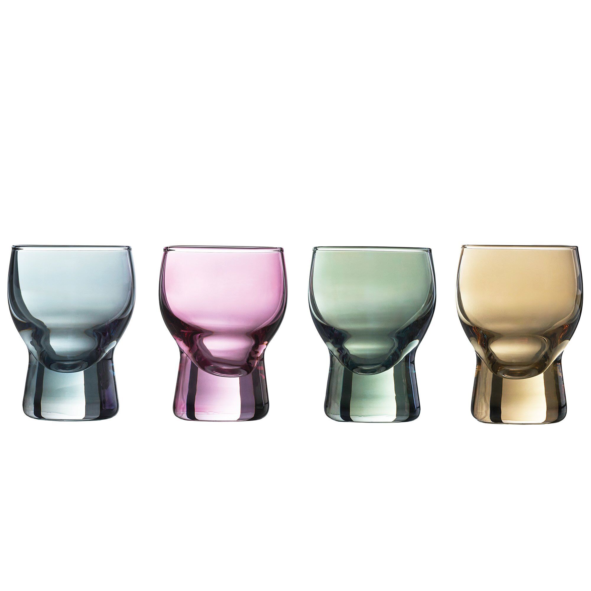 Magnor Happy Shotglas, mix, 4 stk.
