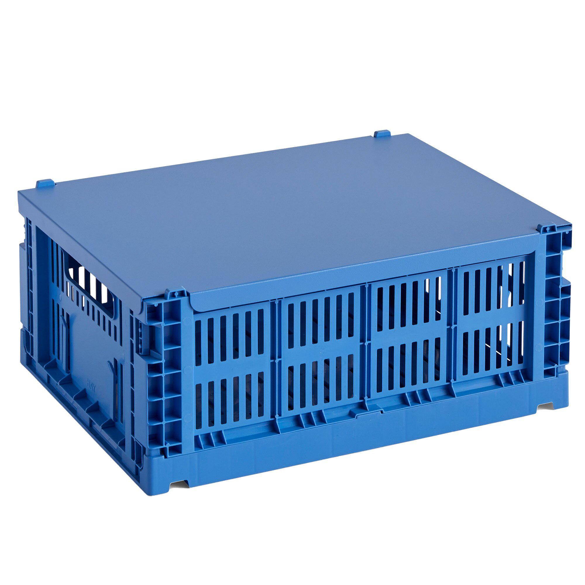 Hay Låg, Colour Crate, electric blue, medium