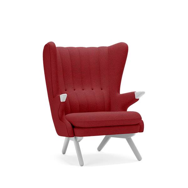 Skipper Furniture Bamse lænestol - Massiv eg - Main Line Plus 272  : Erling Christensen Møbler