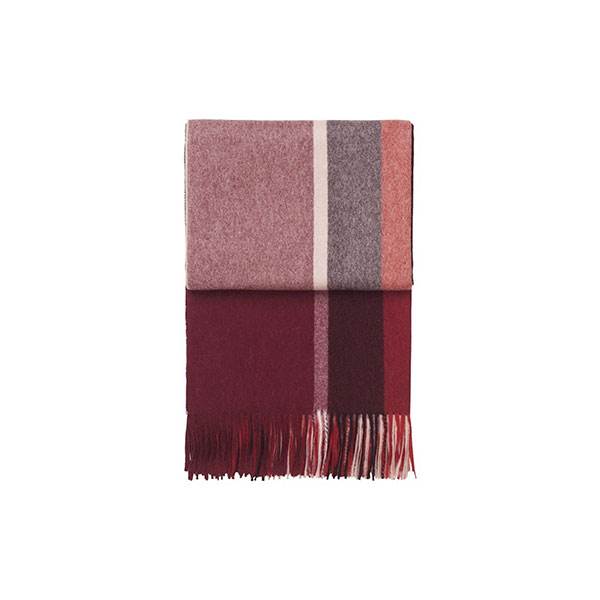 Elvang Manhattan plaid - Bordeaux/red  : Erling Christensen Møbler