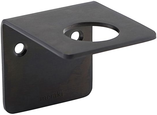 Vægophæng Meraki Supply sort rustfrit stål H5,8ÃB6,7 cm  -  Flaskeholder til badeværelse og køkken