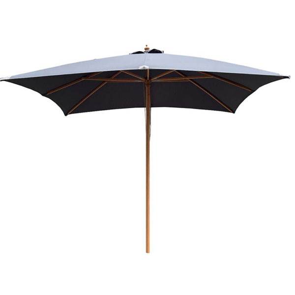 Erling Christensen Møbler Milano parasol - 3x3 meter - Grå : Erling Christensen Møbler  : Erling Christensen Møbler