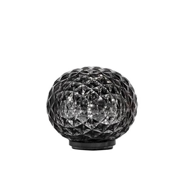 Kartell Mini Planet Battery Bordlampe Crystal - Fume  : Erling Christensen Møbler