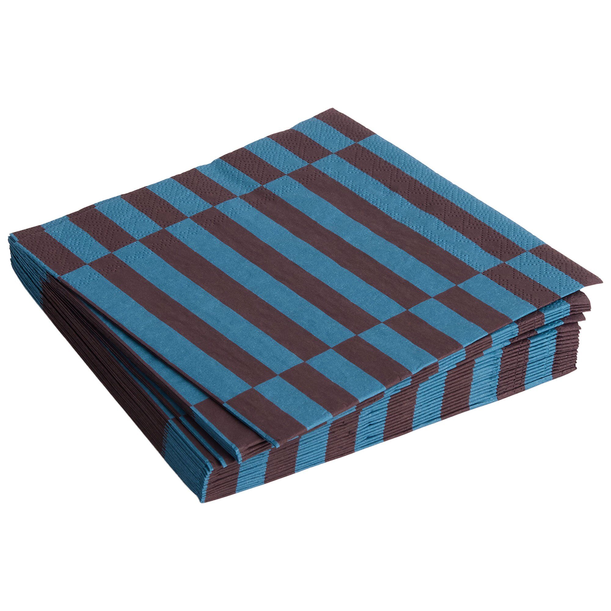 Hay Pattern frokostserviet, anthracite/bordeaux