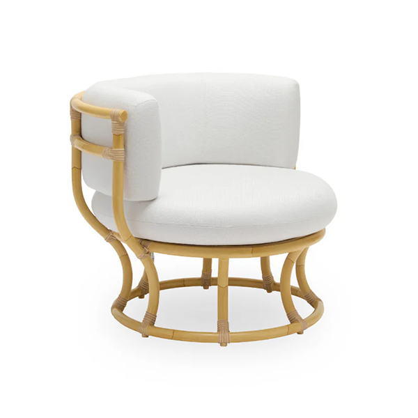 Sika Design Coco exterior lænestol - Broad Striped Beige-White  : Erling Christensen Møbler