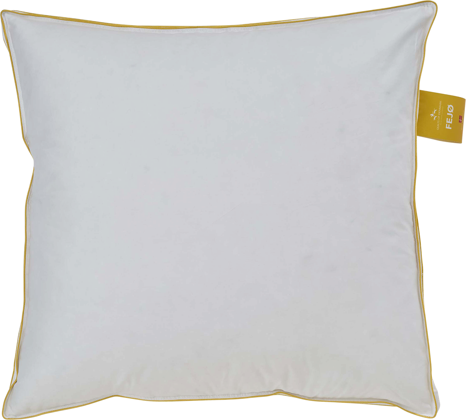 3-kammer hovedpude Quilts of Denmark FEJØ Høj 60Ã63 cm 600 g moskusdun satin, allergivenlig Downpass & OEKO-TEX 100