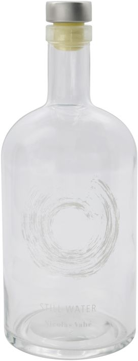 Glasflaske med låg Nicolas Vahé Still H21,9 cm klar  -  karaffel til vand