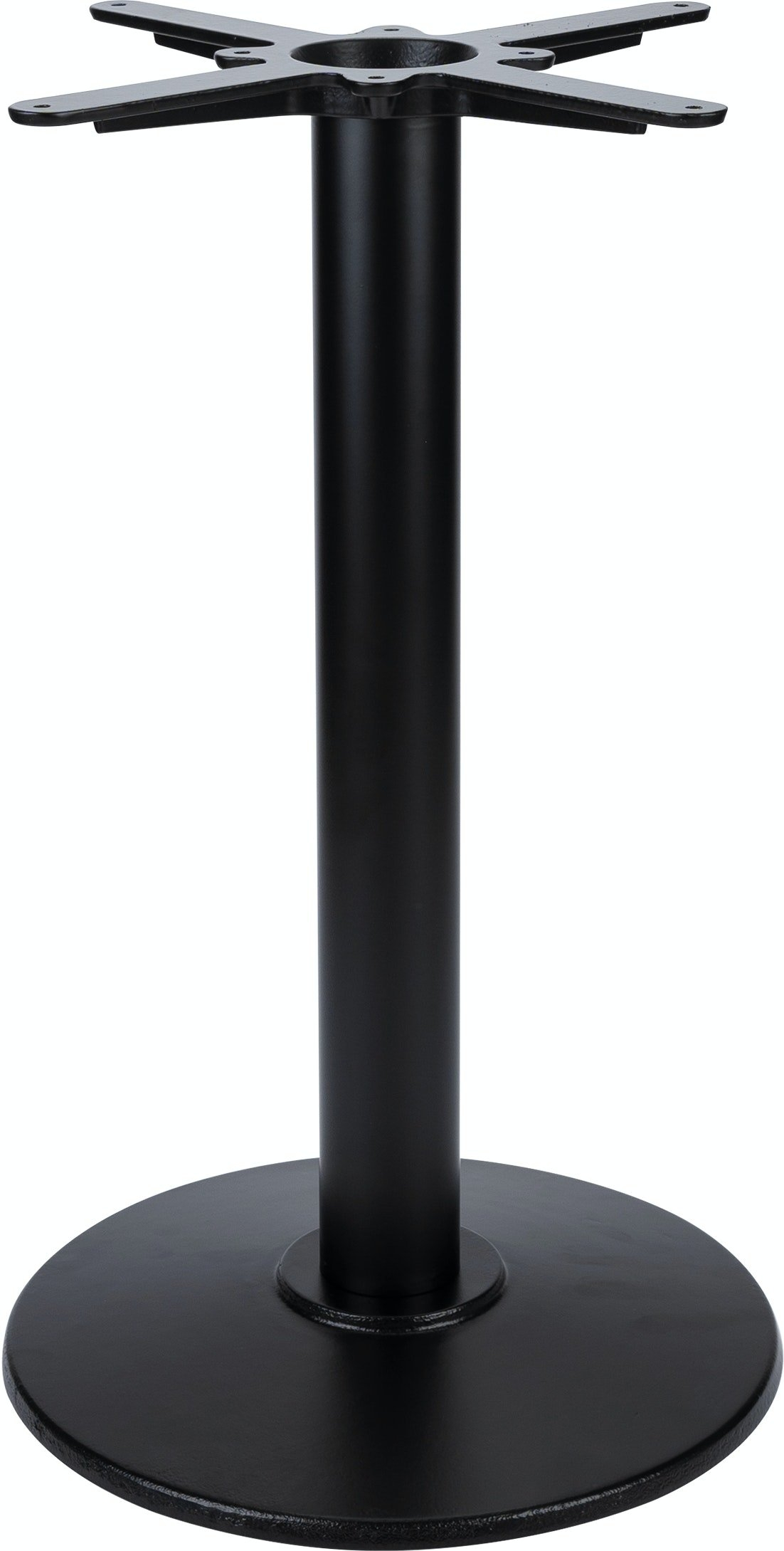 Understel til cafebord Alfred fra Nielsen Design  -  sort pulverlakeret metal, H71 x B45 x L45 cm