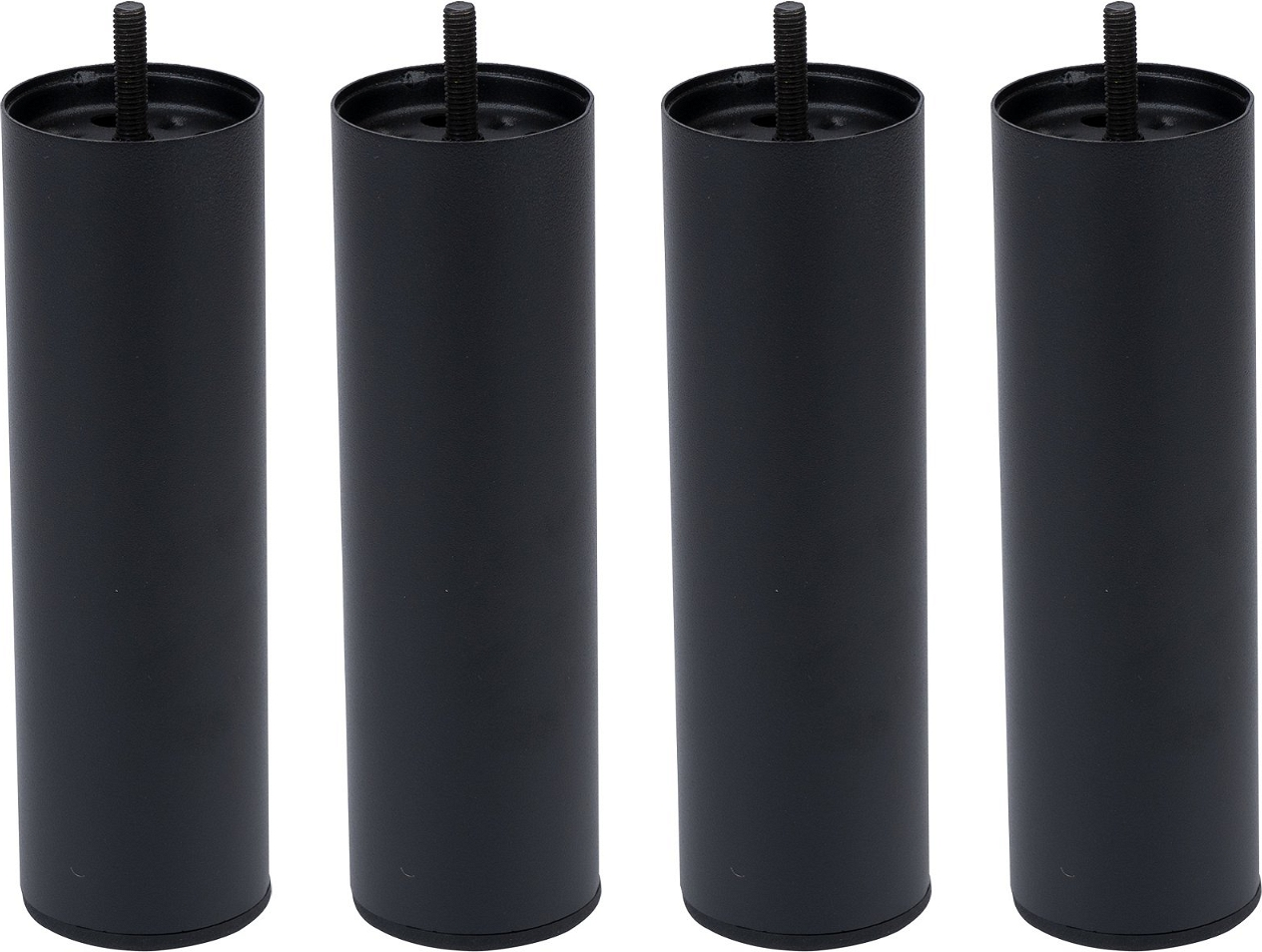 Understel til sofa og seng Nielsen Design Oscar i sort pulverlakeret metal H20 cm