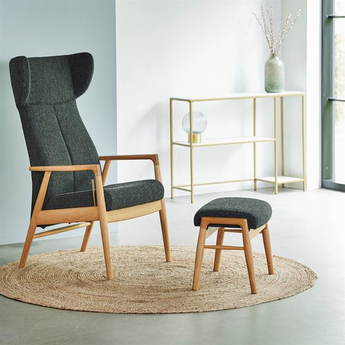 Farstrup Furniture Farstrup Comfort - 8920 Nobel - Hvilestol m. øreklapper : Erling Christensen Møbler : Erling Christensen Møbler