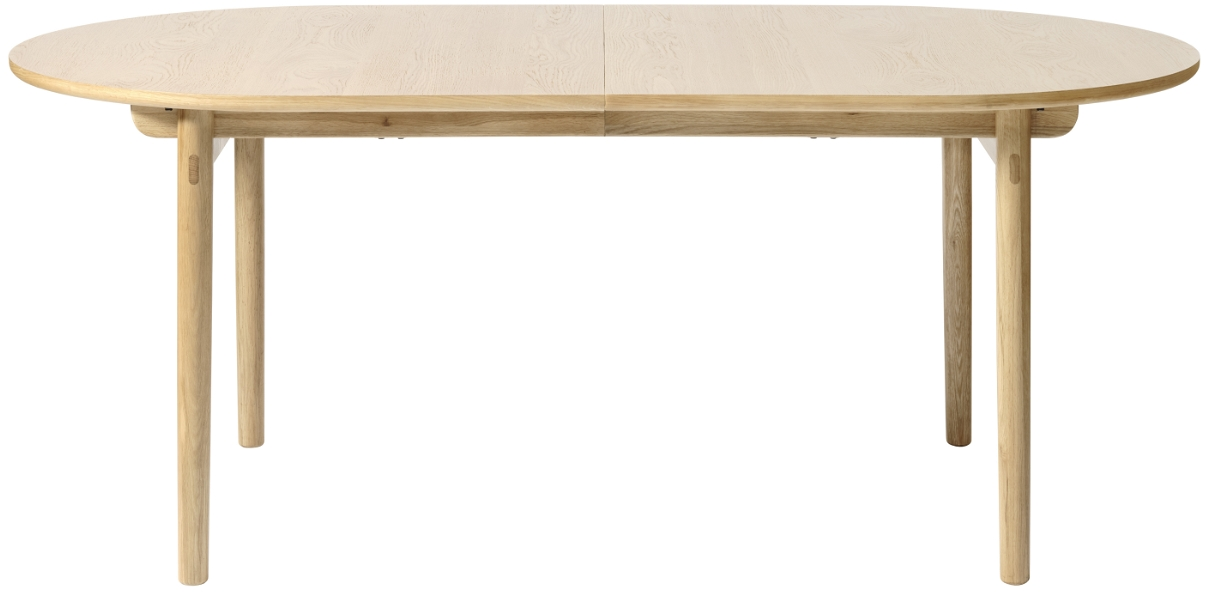 Spisebord Nordique Design Carno  -  udtræksbord Ø100 x 19045 cm egetræ natur