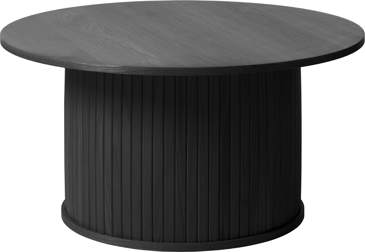 Sofabord loungebord Nordique Design Nola Ø90ÃH45 cm Sort Eg